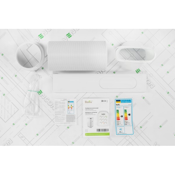 Мобільний кондиціонер Ballu Platinum Comfort BPHS-08H