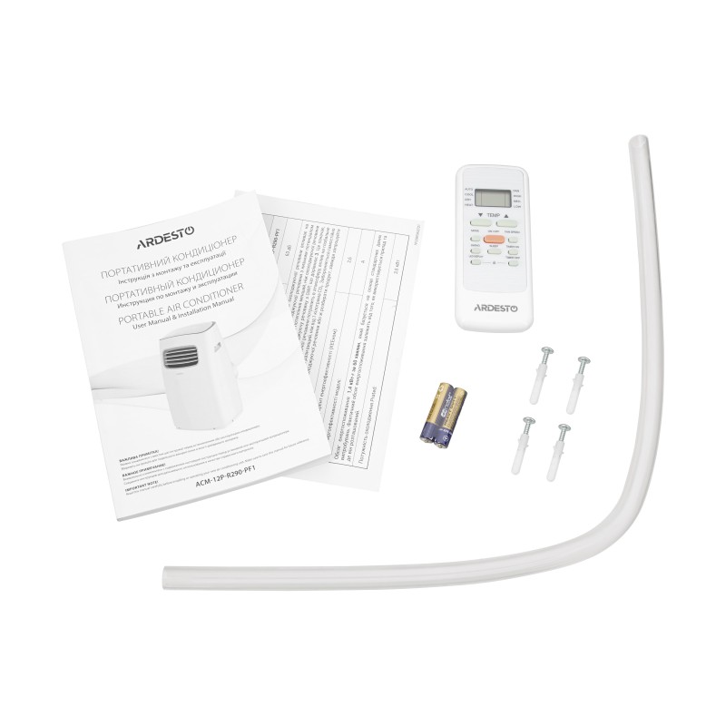 Мобільний кондиціонер Ardesto ACM-12P-R290-PF1