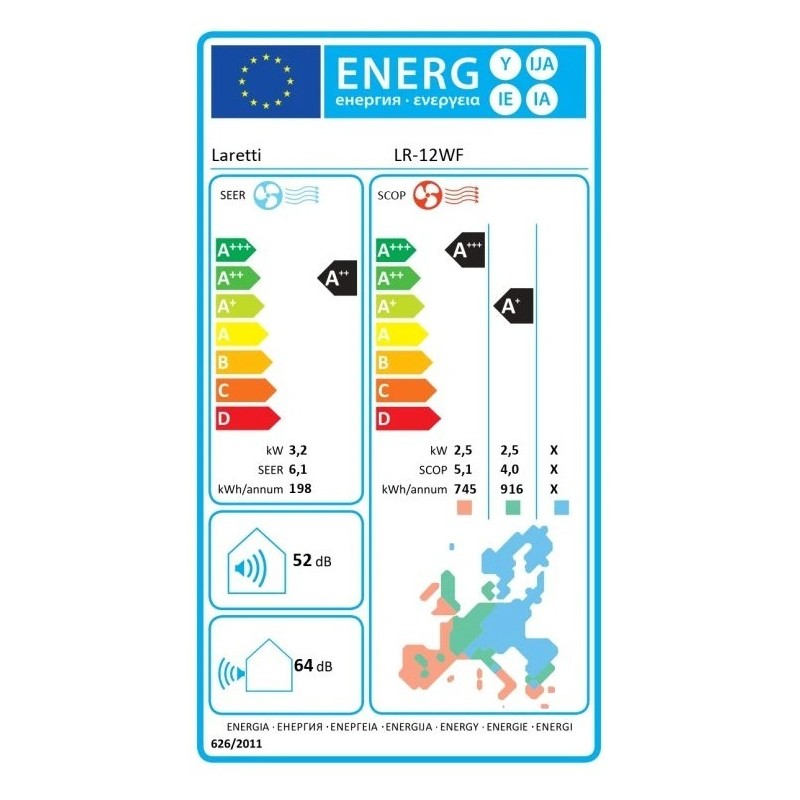 Laretti LR-12WF Gold Line