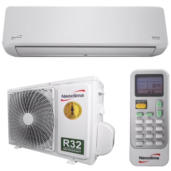 Кондиционер сплит-система Neoclima Yeti NS-24EHZIw/NU-24EHZIw