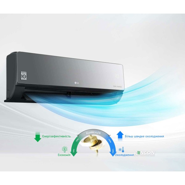 Кондиционер сплит-система LG Artcool Inverter AM12BP.NSJRO/AM12BP.UA3RO