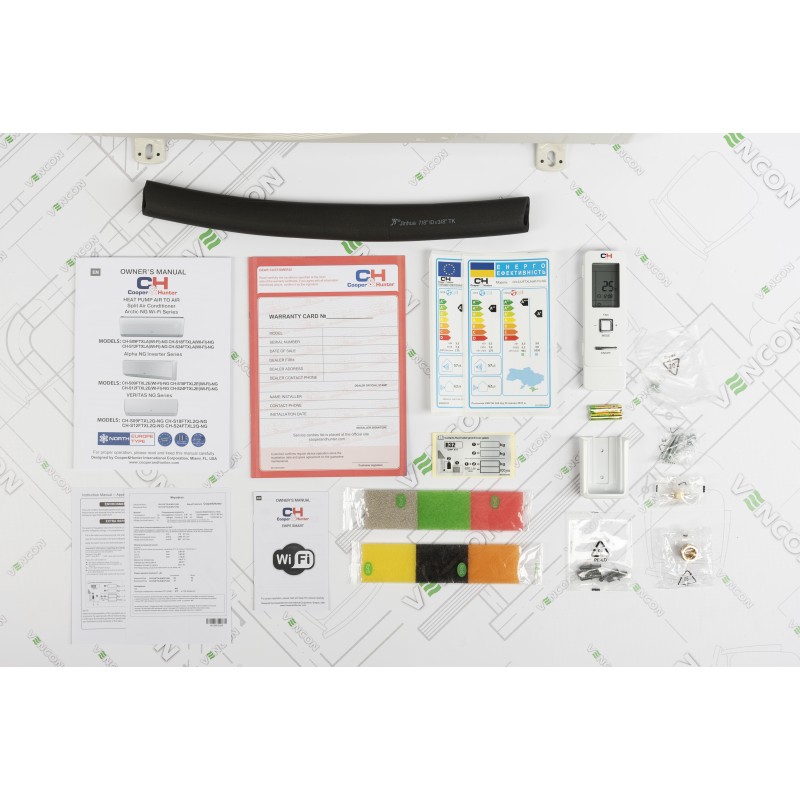 Кондиционер сплит-система Cooper&Hunter Arctic Inverter NG CH-S12FTXLA-NG
