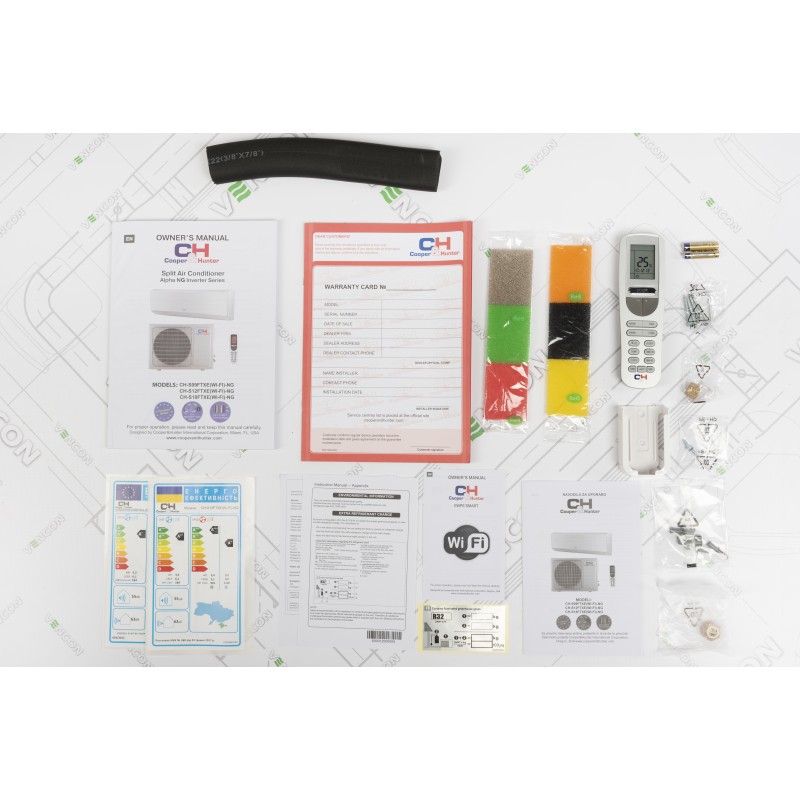 Cooper&Hunter Alpha NG CH-S12FTXE-NG Wi-Fi