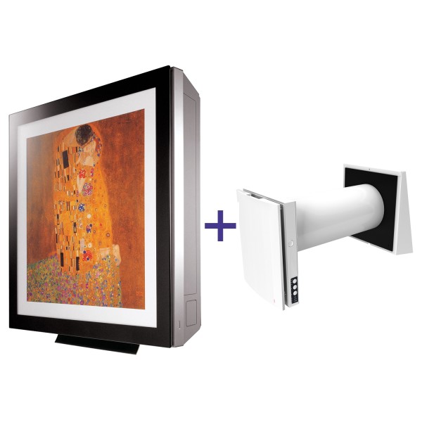 LG Artcool Gallery A09FR + Blauberg Vento Expert A50-1 W