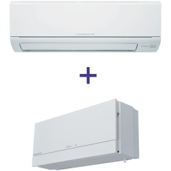 Mitsubishi Electric Classic Inverter MSZ-HJ25VA/MUZ-HJ25VA + Mitsubishi Electric Lossnay VL-100EU5-E