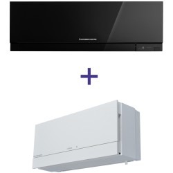 Mitsubishi Electric Design Inverter MSZ-EF25VE3B/MUZ-EF25VE + Mitsubishi Electric Lossnay VL-100EU5-E