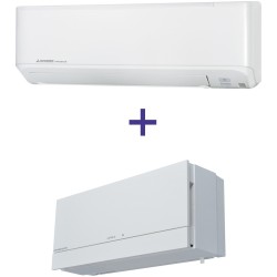 Mitsubishi Heavy SRK25ZSPR-S/SRC25ZSPR-S + Mitsubishi Electric Lossnay VL-100EU5-E