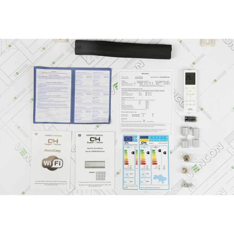 Cooper&Hunter Nordic Premium White CH-S12FTXN-PW