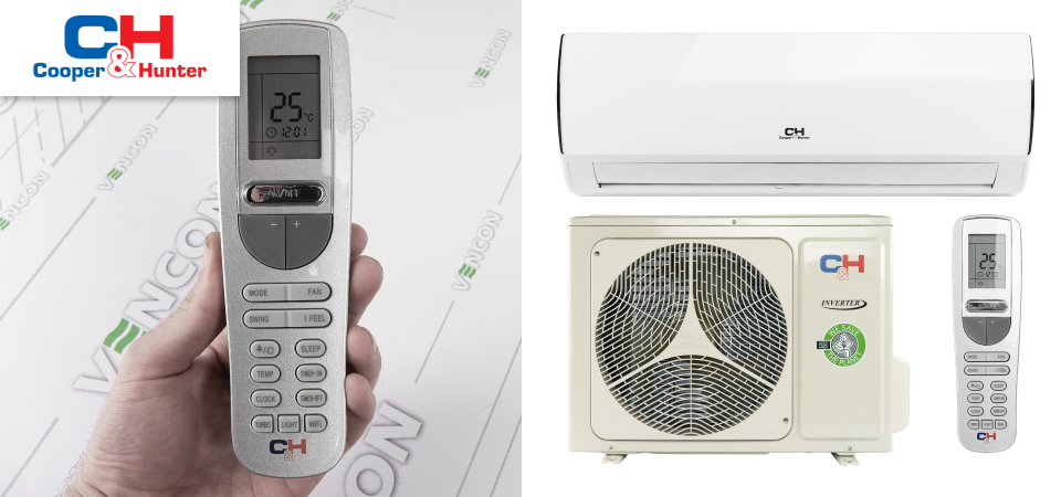 Cooper&Hunter Veritas NG CH-S09FTXQ-NG Wi-Fi - надійний кондиціонер для дому