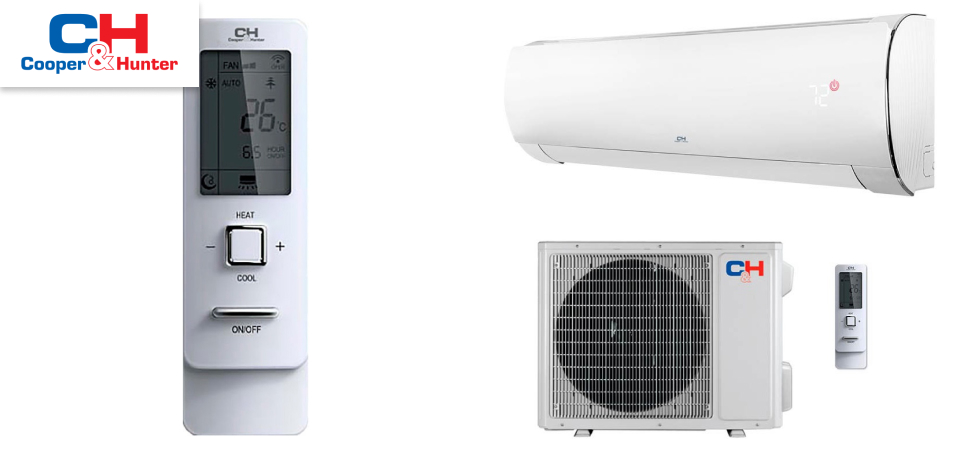 Cooper&Hunter Daytona CH-S09FTXD2-WP - спліт-система нового покоління