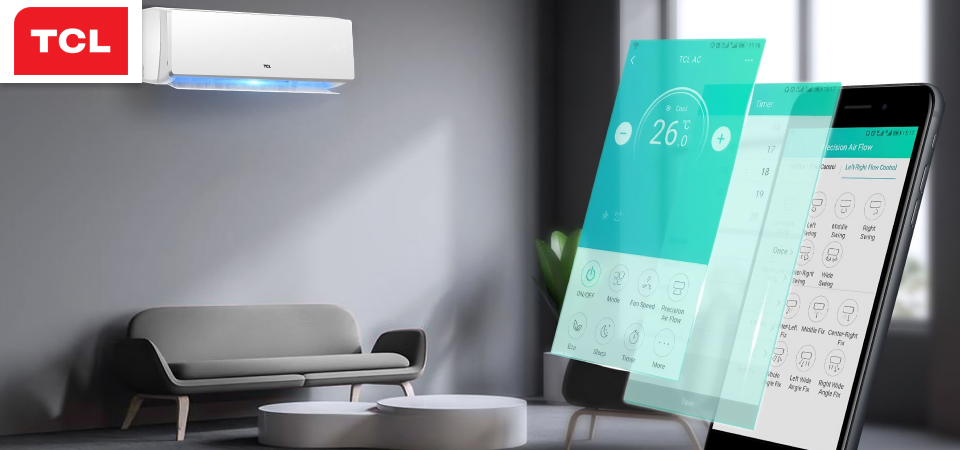 Переваги покупки TCL TAC-09CHSA/XAB1 ON/OFF WI-FI Ready