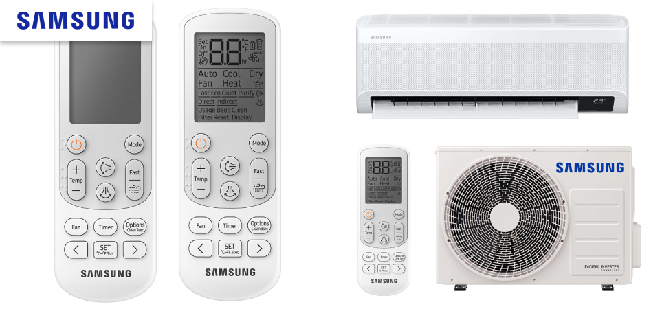 Samsung Geo WindFree WiFi R32 AR09BXFAMWKNUA - кондиціонер для любителів сучасних рішень