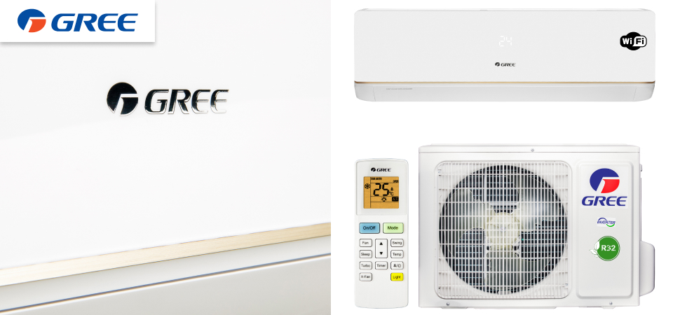 Gree Bora Inverter R32 GWH07AAA-K6DNA5C Wi-Fi - багатофункціональний пристрій за доступною ціною