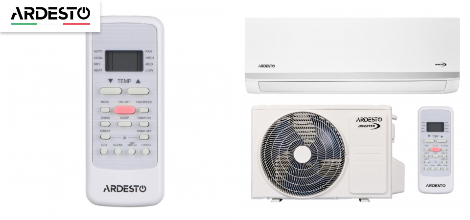 Ardesto ACM-11INV-R32-AG-S - якісний кондиціонер від українського бренду