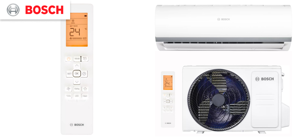 Bosch CL2000 RAC 2,6 kW - енергоефективне кліматичне обладнання