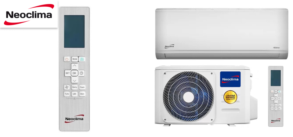 Neoclima Therminator 3.2 EU NS-09EHXIw1eu/NU-09EHXIw1eu - пристрій для підтримки комфортного мікроклімату