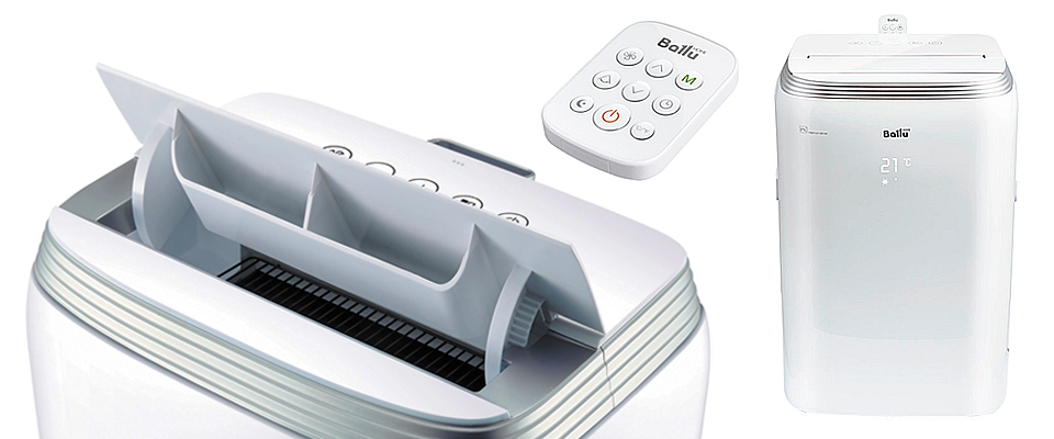 Зовнішній вид Ballu Platinum Comfort BPHS-15H з тримачем для пульта дистанційного керування