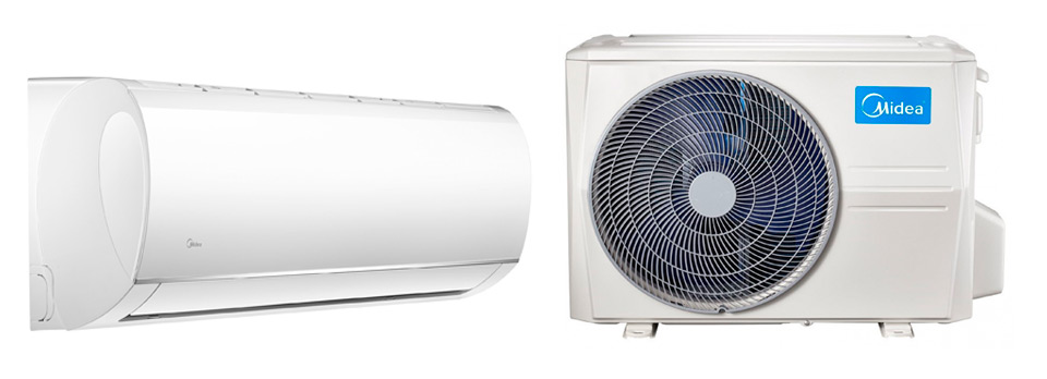 Внутрішній та зовнішній блок Midea M2O-14FN1-Q+MSMI-07HRFN1+MSMI-09HRFN1