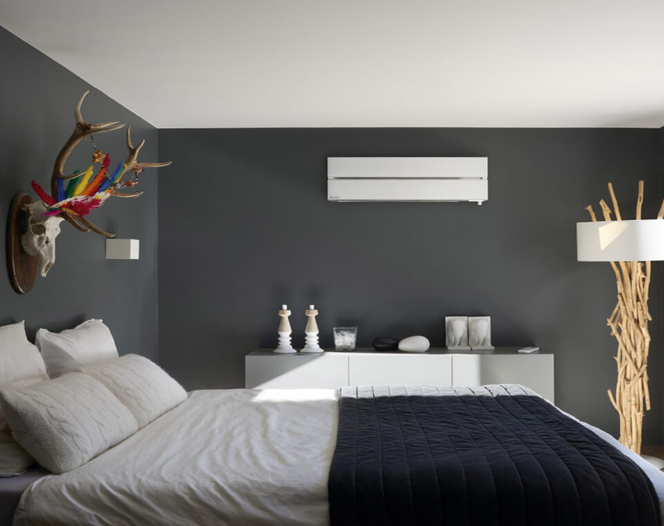 Mitsubishi Electric Premium Inverter MSZ-LN60VGV-E1/MUZ-LN60VG-E1 В спальній кімнаті